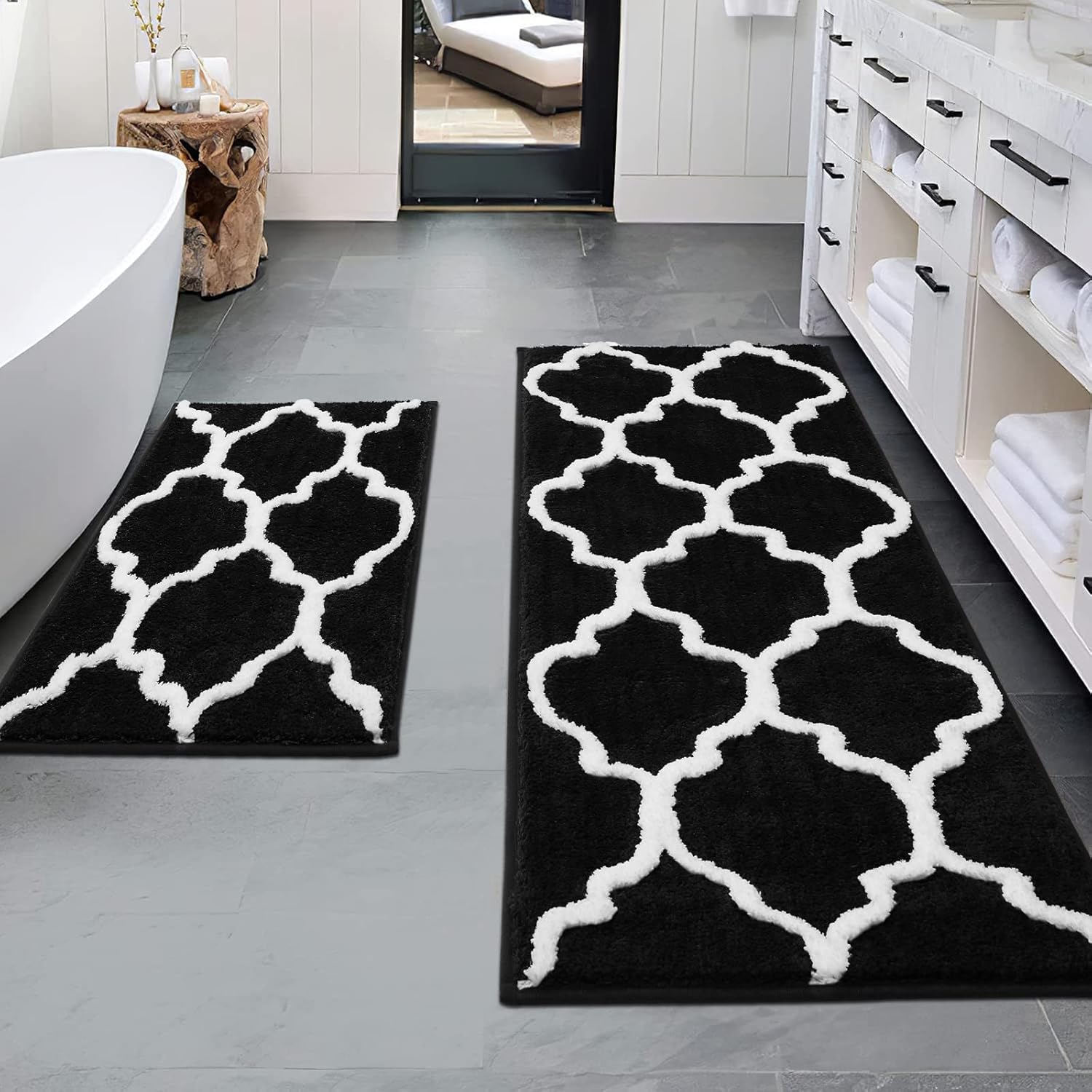 Bathroom Rug Set 2 Pieces